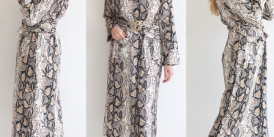 Trendlerde: Yılan Derisi Modeli