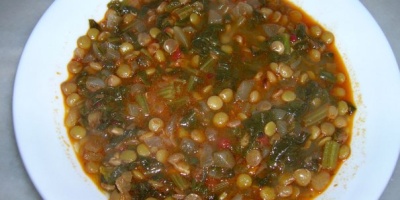 Adana'nın Mercimekli Ispanak Başı Lezzeti