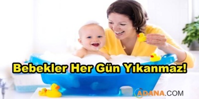 Bebekleri Her Gün Yıkarsanız Bakın Ne olur!