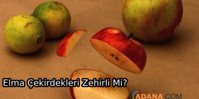 Elma Çekirdekleri Zehirli mi?