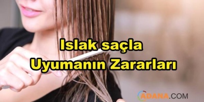 Islak Saçla Uyumanın Zararları