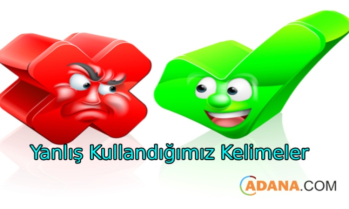 Türkçe’de Yanlış Kullandığımız Kelimeler