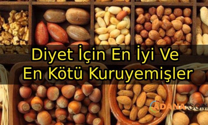 Diyet İçin En İyi Ve En Kötü Kuruyemişler