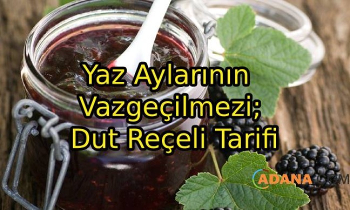 Yaz Aylarının Vazgeçilmezi; Dut Reçeli Tarifi