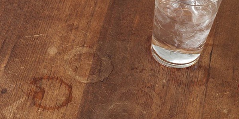 Ahşap'taki Bardak İzleri Çıkarma Yöntemi