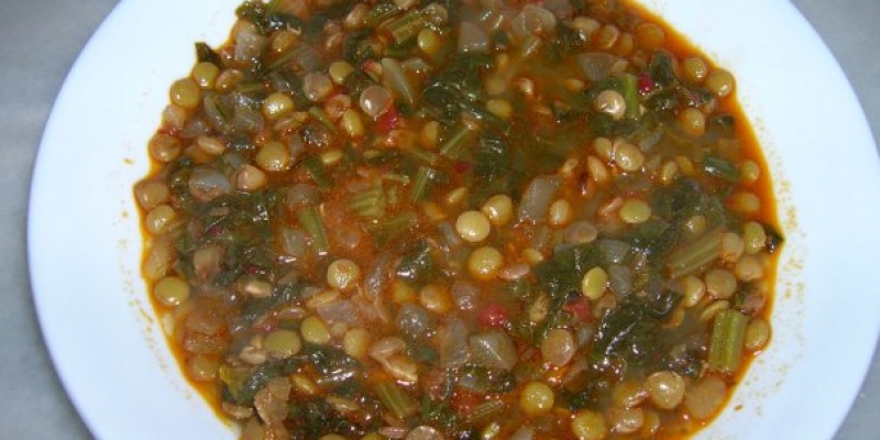Adana'nın Mercimekli Ispanak Başı Lezzeti