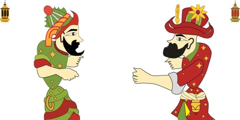 Karagöz ile Hacivat Geleneksel Gölge Oyunu