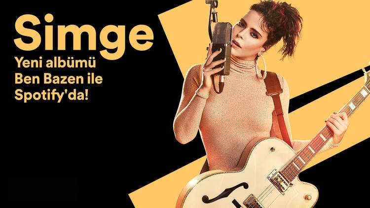 Simge'nin yeni albümü Spotify'da